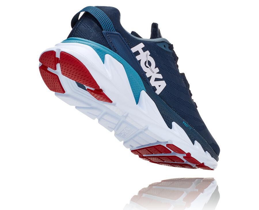 Hoka One One Koşu Ayakkabısı Erkek Lacivert/Beyaz - Elevon 2 - QP4680952